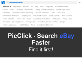 'picclick.com' screenshot