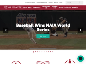 'westmont.edu' screenshot