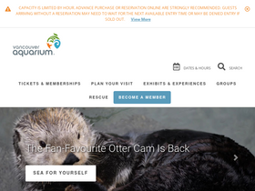 'vanaqua.org' screenshot