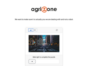 'agrizone.net' screenshot