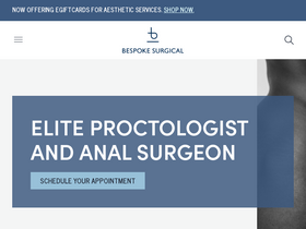 'bespokesurgical.com' screenshot