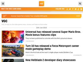 'videogameschronicle.com' screenshot