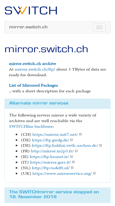 mirror.switch.ch