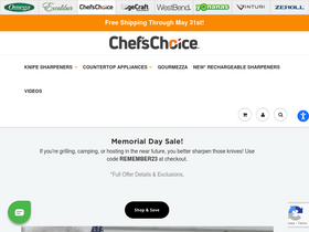 Chefschoice website screenshot
