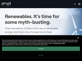 'enelgreenpower.com' screenshot