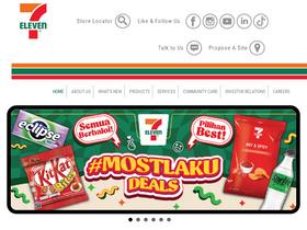 '7eleven.com.my' screenshot