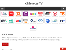 'chilenotas.com' screenshot