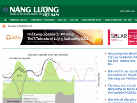 'nangluongvietnam.vn' screenshot