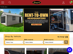 'leonardusa.com' screenshot