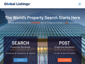 'globallistings.com' screenshot