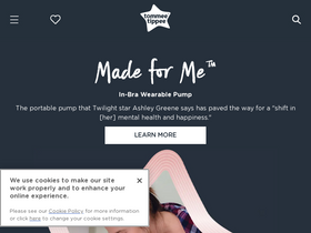 'tommeetippee.com' screenshot