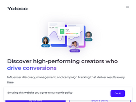 'yoloco.io' screenshot