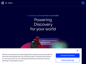 'algolia.com' screenshot