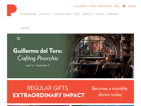 'portlandartmuseum.org' screenshot