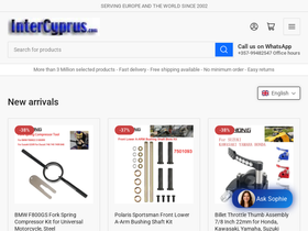 Intercyprus Trading website screenshot