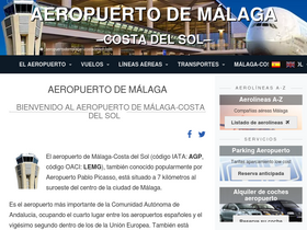 'aeropuertodemalaga-costadelsol.com' screenshot
