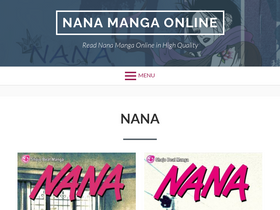 'nana-manga.com' screenshot