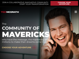 'tedmcgrathbrands.com' screenshot