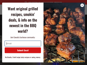 'barbecuesgalore.ca' screenshot