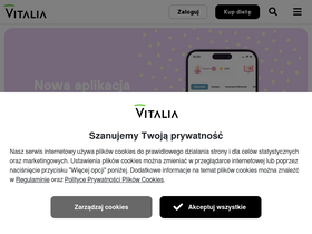 'vitalia.pl' screenshot