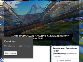 'rocketeers.gg' screenshot