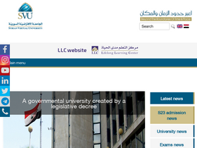 'svuonline.org' screenshot