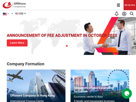 'offshorecompanycorp.com' screenshot