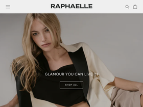 shopraphaelle.com homepage screenshot