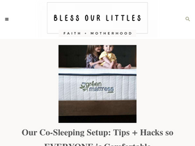 'blessourlittles.com' screenshot