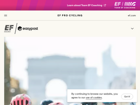 'efprocycling.com' screenshot
