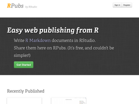 'rpubs.com' screenshot