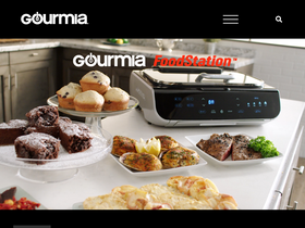 'gourmia.com' screenshot