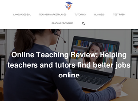 'onlineteachingreview.com' screenshot