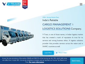 'vtransgroup.com' screenshot