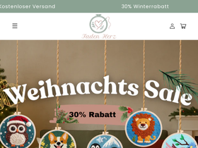 FadenHerz website screenshot
