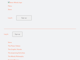 'senorwooly.com' screenshot