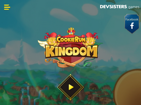 'cookierun-kingdom.com' screenshot