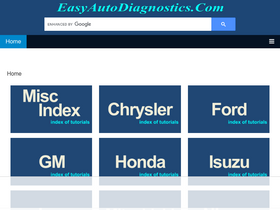 'easyautodiagnostics.com' screenshot