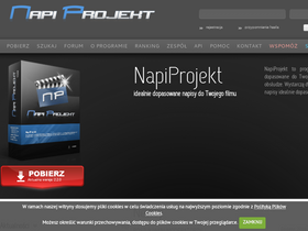 'napiprojekt.pl' screenshot