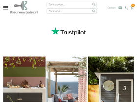 'kleurenwaaier.nl' screenshot