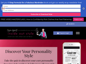 'insideoutstyleblog.com' screenshot