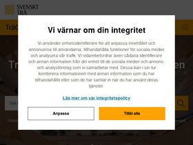 'traguiden.se' screenshot