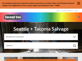 'seconduse.com' screenshot