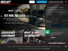 'airliftperformance.com' screenshot