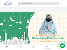 'donasionline.id' screenshot