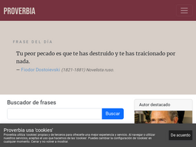 'proverbia.net' screenshot