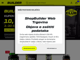 'shopbuilder.hr' screenshot