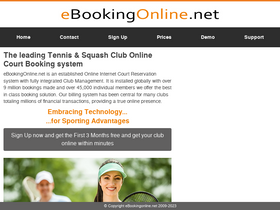 'ebookingonline.net' screenshot