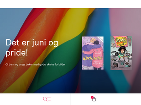 'gyldendal.no' screenshot