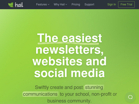 'hail.to' screenshot